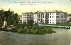 Southern Pacific Hospital, Baker And fell Streets San Francisco, CA Postcard Postcard