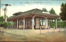 Southern Pacific Depot Capitola, CA Postcard Postcard