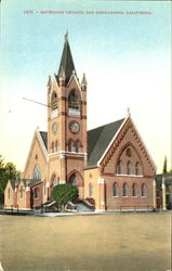 Methodist Church San Bernardino, CA Postcard Postcard