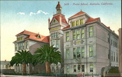 Porter School Alameda, CA Postcard Postcard