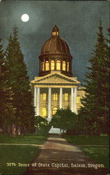 Dome Of State Capitol Postcard