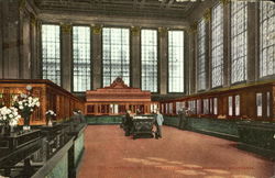 Interior Of Bank Of California San Francisco, CA Postcard Postcard