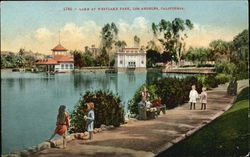 Lake At Westlake Park Postcard