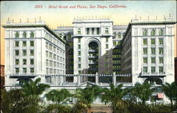 Hotel Grant And Plaza Postcard