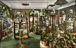 Interior Of Chamber Of Commerce Postcard