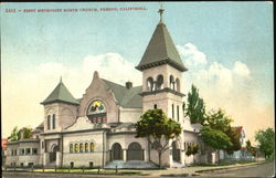 First Methodist North Church Fresno, CA Postcard Postcard