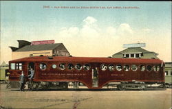 San Diego And La Jolla Motor Car Fresno, CA Postcard Postcard