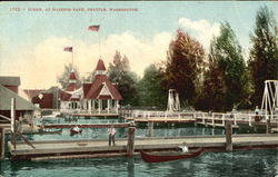 Scene At Madison Park Postcard