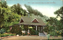 Cafe Alum Rock Park San Jose, CA Postcard Postcard