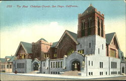 The First Christian Church Postcard