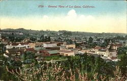 General View Of Los Gatos Postcard