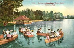 Boating At Country Club Boise, ID Postcard Postcard