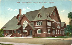 First Christian Church Postcard