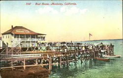 Boat House Postcard