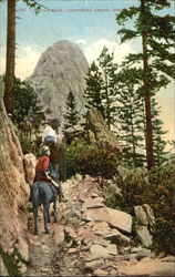 Castle Rock, Shasta Route Postcard