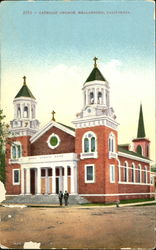 Catholic Church Healdsburg, CA Postcard Postcard