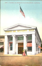 Farmers And Mechanics Bank Healdsburg, CA Postcard Postcard