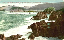 View Near Point Lobos Monterey, CA Postcard Postcard