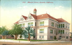 Mastic School Postcard