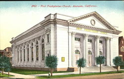 First Presbyterian Church Postcard