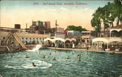 Surf Beach Park Postcard