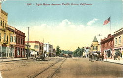 Light House Avenue Postcard