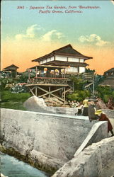 Japanese Tea Garden From Breakwater Postcard