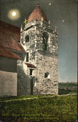 Tower Of San Carlos Mission Postcard