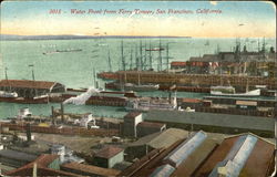 Water Front Form Ferry Tower Postcard