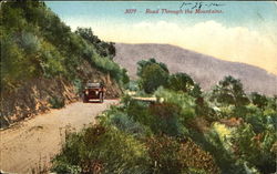 Road Through The Mountains Postcard