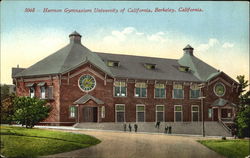 Harmon Gymnasium, University of California Postcard