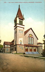 The First Presbyterian Church Postcard