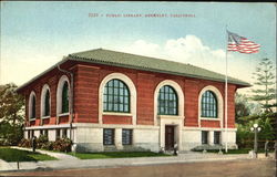 Public Library Postcard