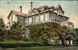 Fannie Paddock Hospital Tacoma, WA Postcard Postcard