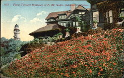 Floral Terrace Residence Of F. M. Smith Postcard