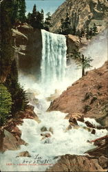 Vernal Falls Postcard