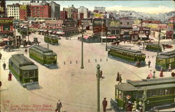 The Loop, Union Ferry Depot San Francisco, CA Postcard Postcard