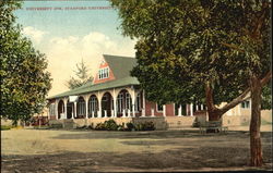 University Inn, Stanford University (Now MacArthur Park) Postcard