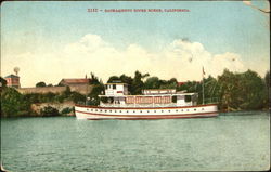 Sacramento River Scene Postcard