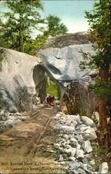 Arched Rock El Portal Road Postcard