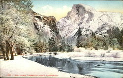 Half Dome Yosemite Valley, CA Yosemite National Park Postcard Postcard