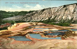 Summit Basin, Yellowstone National Park Postcard Postcard