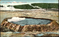 Tea Kettle, Yellowstone National Park Postcard Postcard