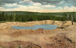 Mammoth Paint Pots, Yellowstone National Park Postcard