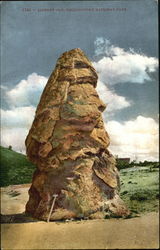 Liberty Cap, Yellowstone National Park Postcard Postcard