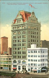 Mutual Bank Building, Kearny and Market Streets San Francisco, CA Postcard Postcard