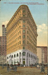 Crocker Building And Crocker National Bank San Francisco, CA Postcard Postcard