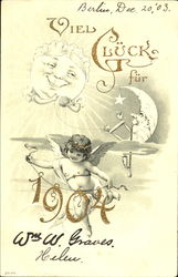 Viel Gluck Fur 1904 Postcard