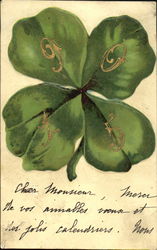 1905 Clover Postcard