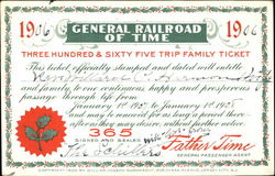 General Railroad Of Time Postcard